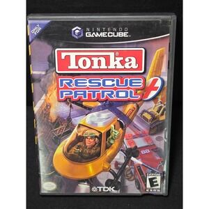 Tonka Rescue Patrol Nintendo GameCube GCN 2003 CIB Complete With‎ Manual TDK